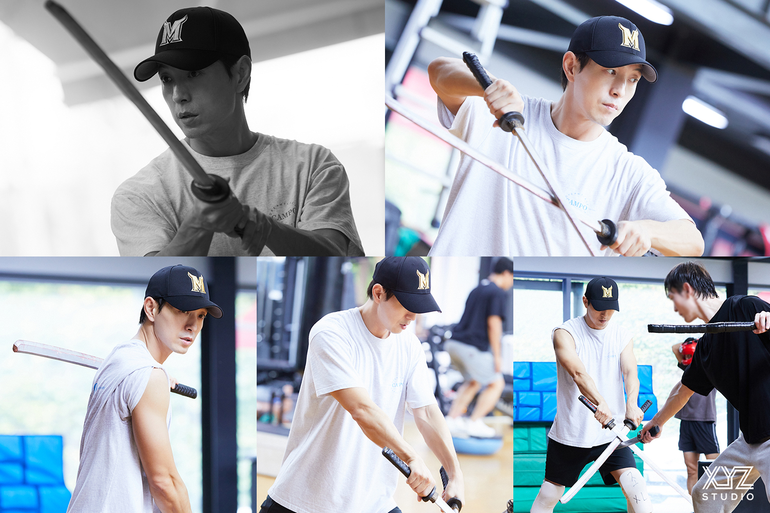 ‘전,란’ 정성일, 쌍칼 액션 연습 비하인드 공개…폭발적인 에너지 눈길