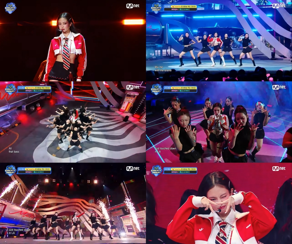 제니, ‘Mantra’로 컴백과 동시에 ‘엠카운트다운’ 1위…“블링크 덕분, 값진 선물 뜻깊고 감사”