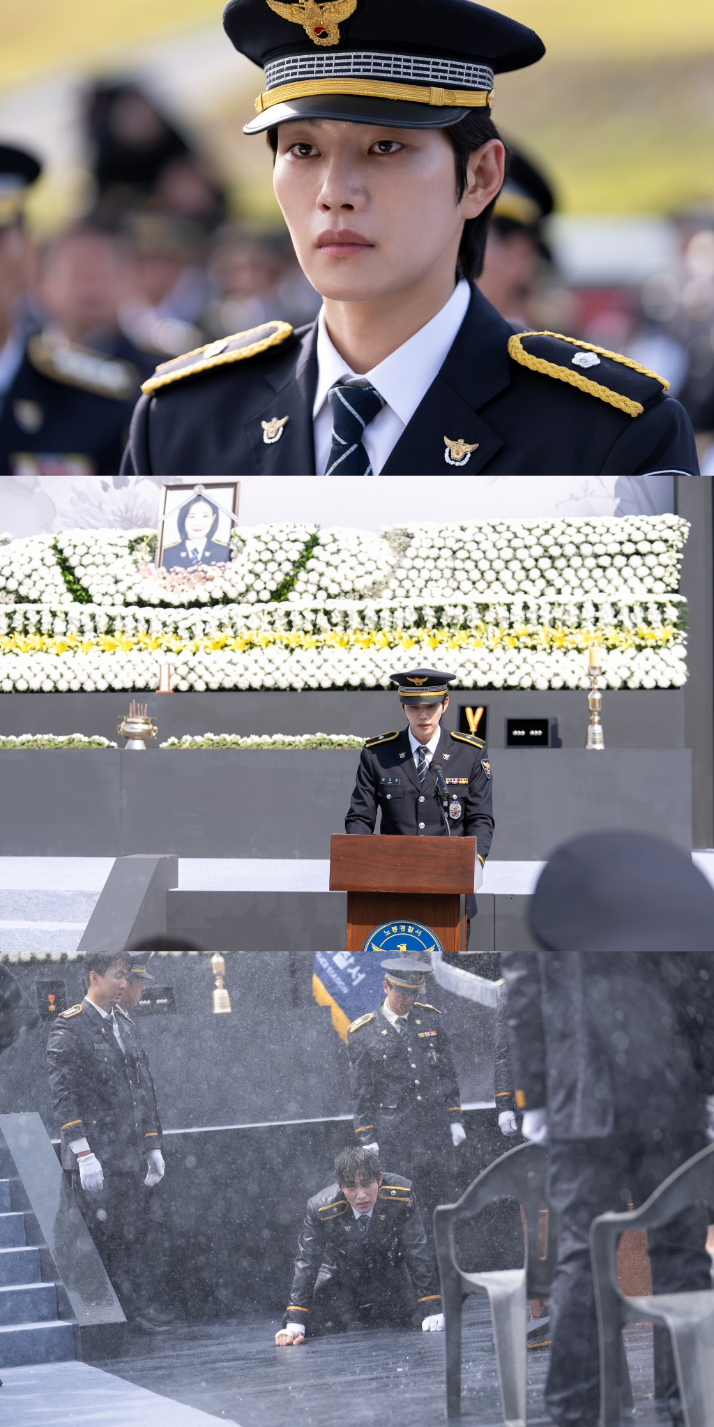 ‘지옥에서 온 판사’ 흑화 예고 김재영, 빗속 처절한 오열 포착…악마 박신혜와 공조 시작