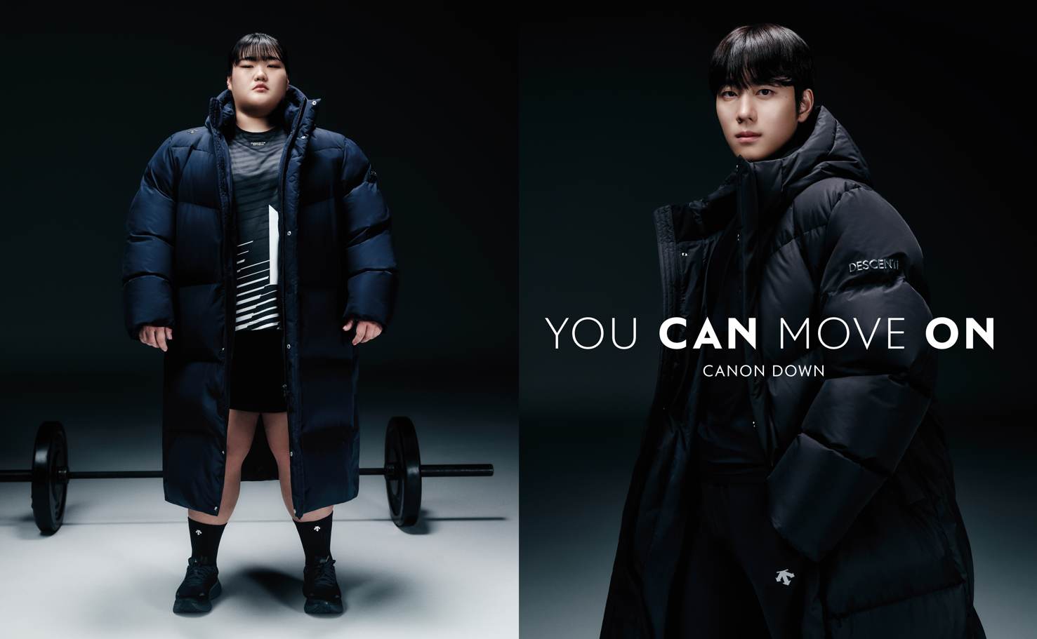 데상트, 스포츠 스타들과 함께한 캐논(CANON) 다운, ’YOU CAN MOVE ON’ 캠페인 공개