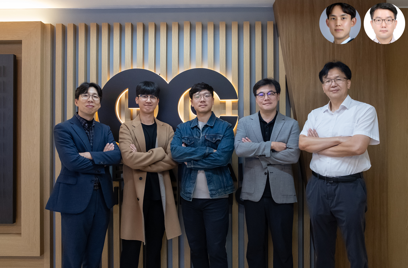 (왼쪽부터) KAIST 신소재공학과 정연식 교수, 장한휘 박사과정, 한국원자력연구원 정용록 박사, KAIST 기계공학과 박인규