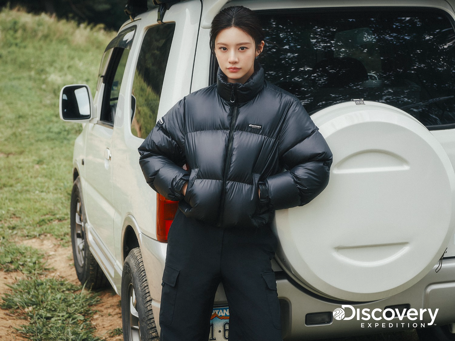 디스커버리 익스페디션, 고윤정과 함께 ‘우먼스 크롭 패딩’ 출시 화보 공개