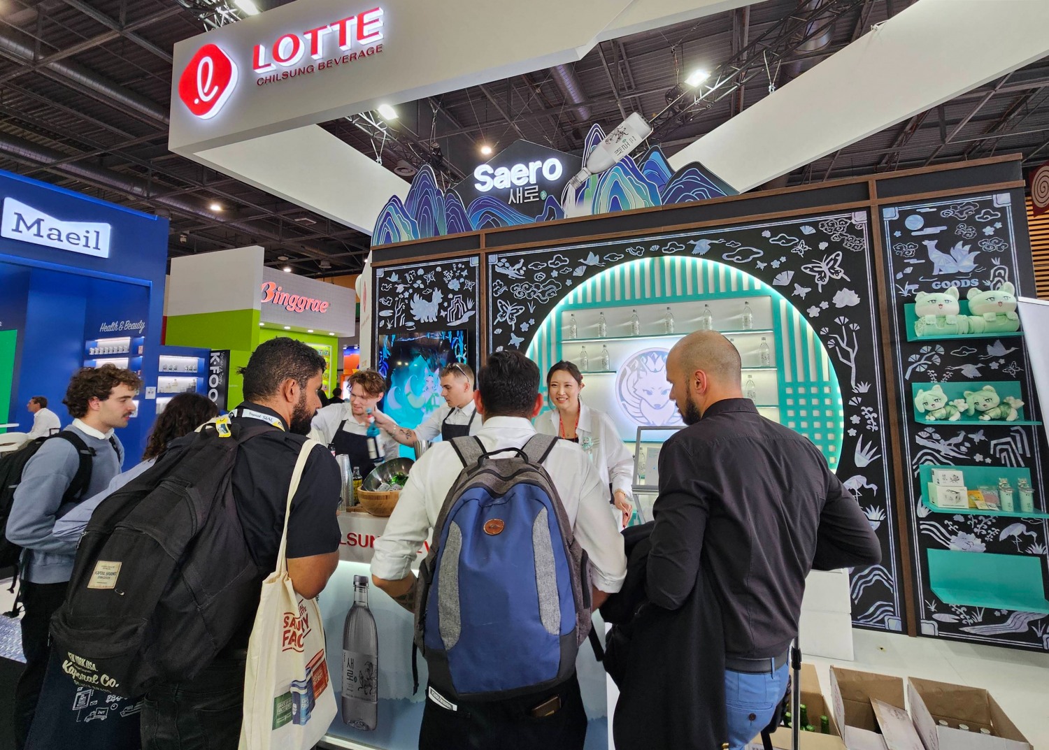 롯데칠성음료, ‘밀키스 제로’, ‘새로’ 앞세워 식품 박람회 'SIAL Paris 2024' 첫 참가