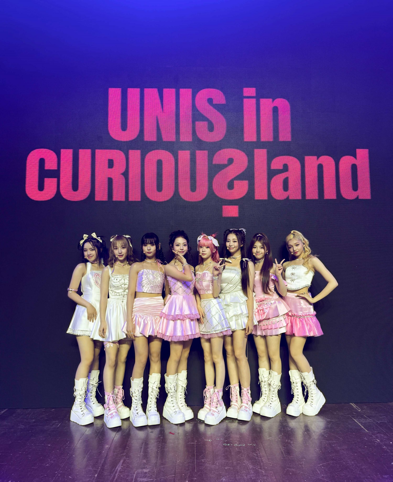 유니스, 막강 글로벌 파워 입증…마닐라 팬콘 전석 매진 쾌거