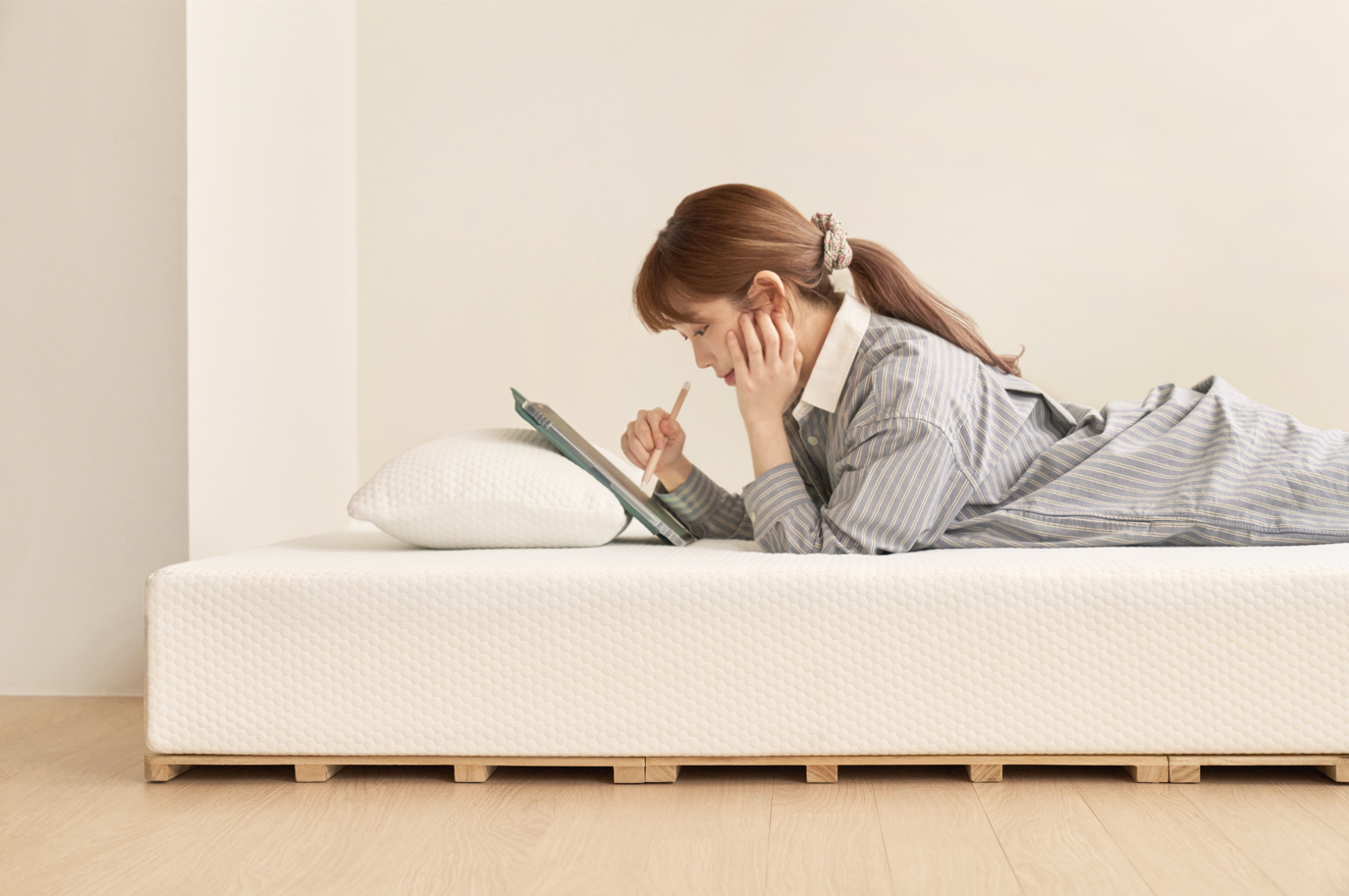 (평소생활 크림매트리스 = 평소생활)