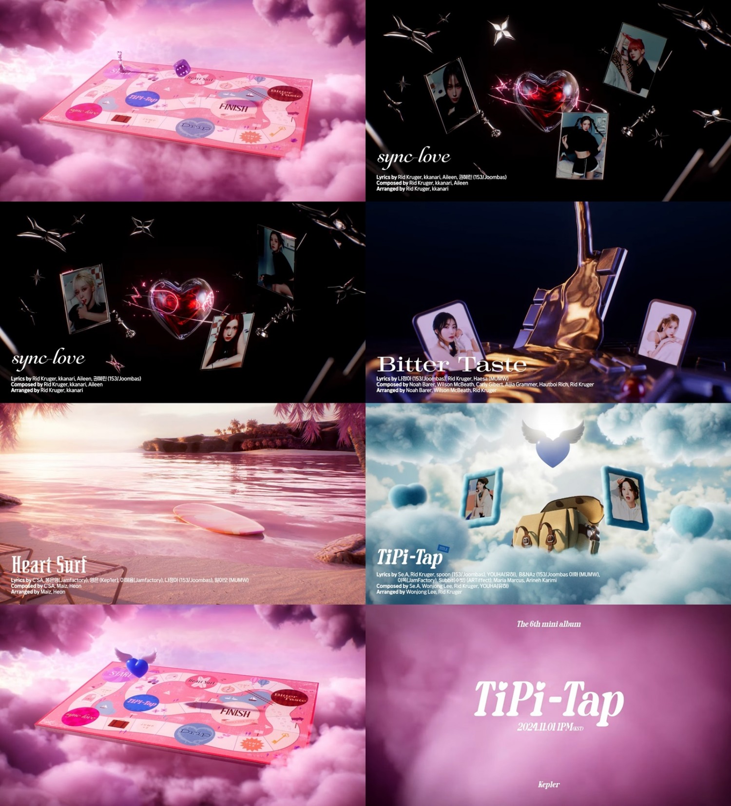 케플러(Kep1er), 타이틀곡 ’TIPI-TAP’ 베일 벗었다…미니 6집 하이라이트 메들리 공개