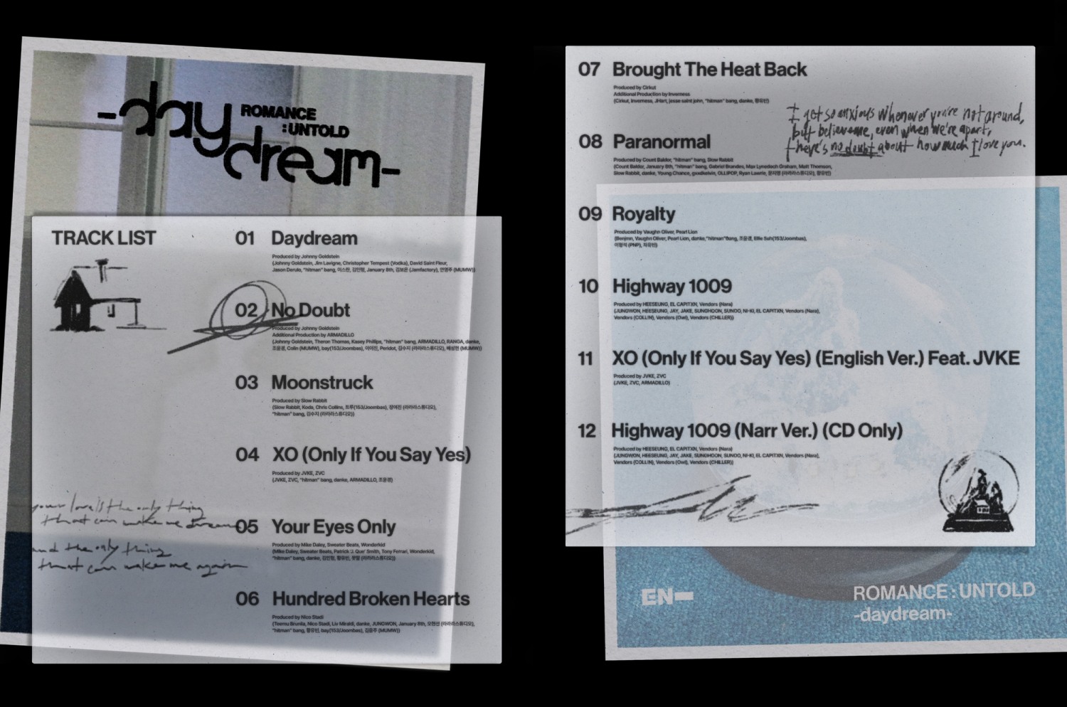 엔하이픈, 정규 2집 리패키지 트랙리스트 공개…타이틀곡은 ‘No Doubt’