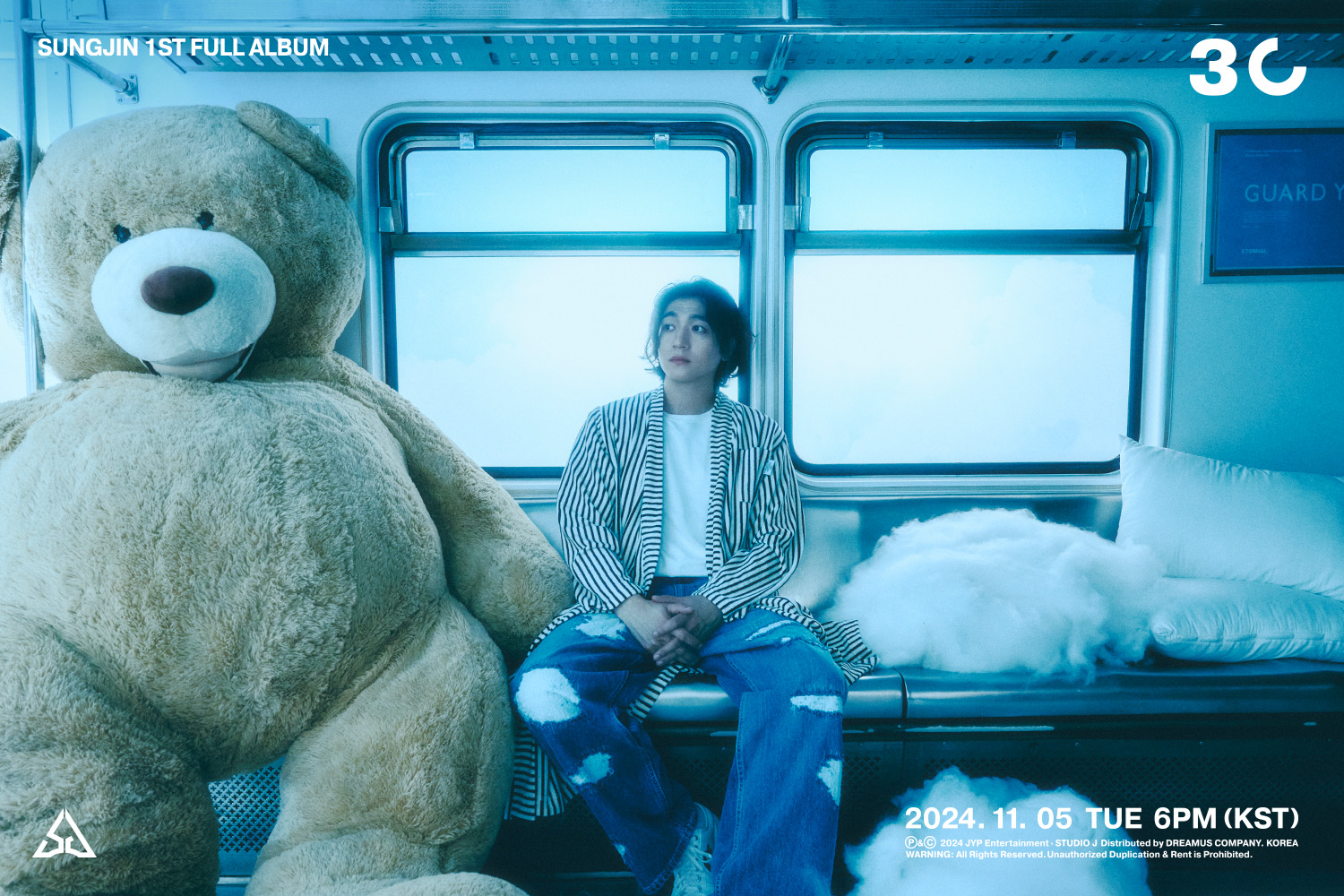 DAY6 성진, ‘나른+몽환’ 매력 발산…정규 1집 '30' 콘셉트 포토 추가 오픈