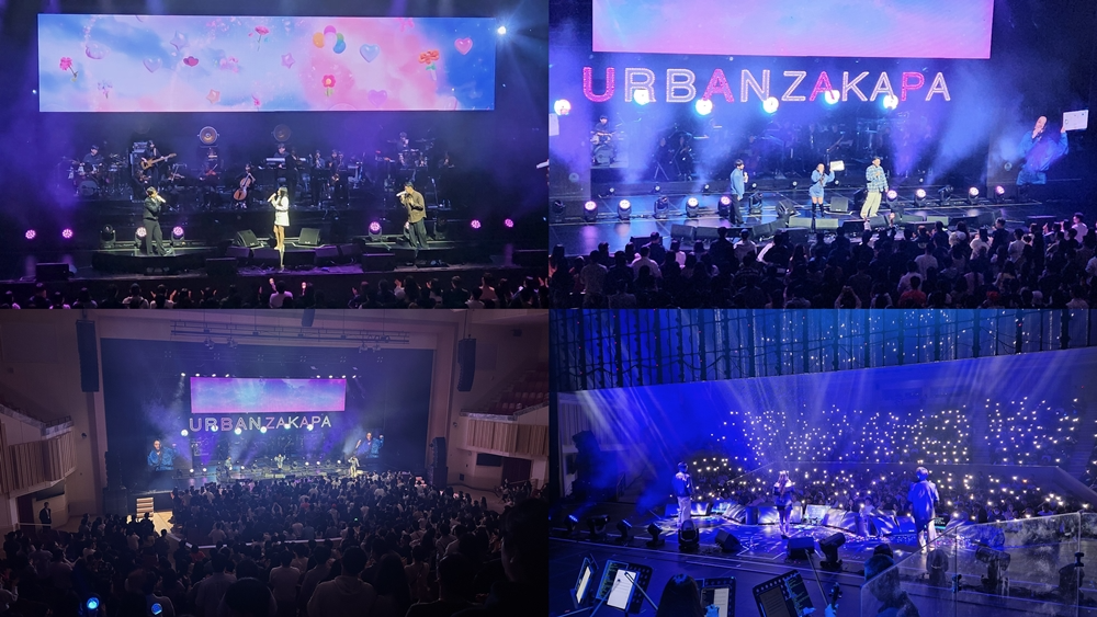 어반자카파, 15주년 전국투어 성공적 포문…명품 라이브로 꽉 채운 120분 ‘귀 호강’