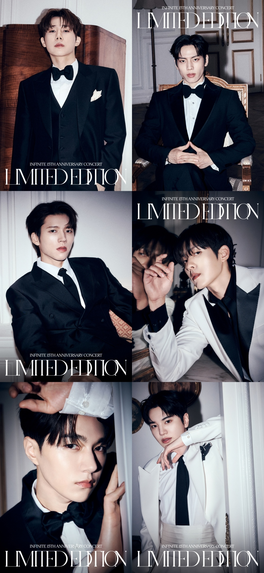 인피니트, ‘LIMITED EDITION’ 2차 포스터 오픈…'섹시+카리스마' 무르익은 남성美