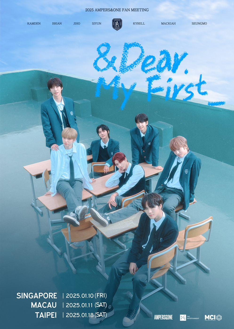 앰퍼샌드원, 첫 아시아 팬미팅 투어 개최…현지 팬 사로잡을 글로벌 행보