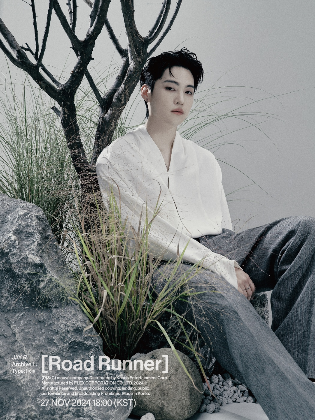 제이비(JAY B), 정규 1집 티저 이미지 공개…성숙美 눈길