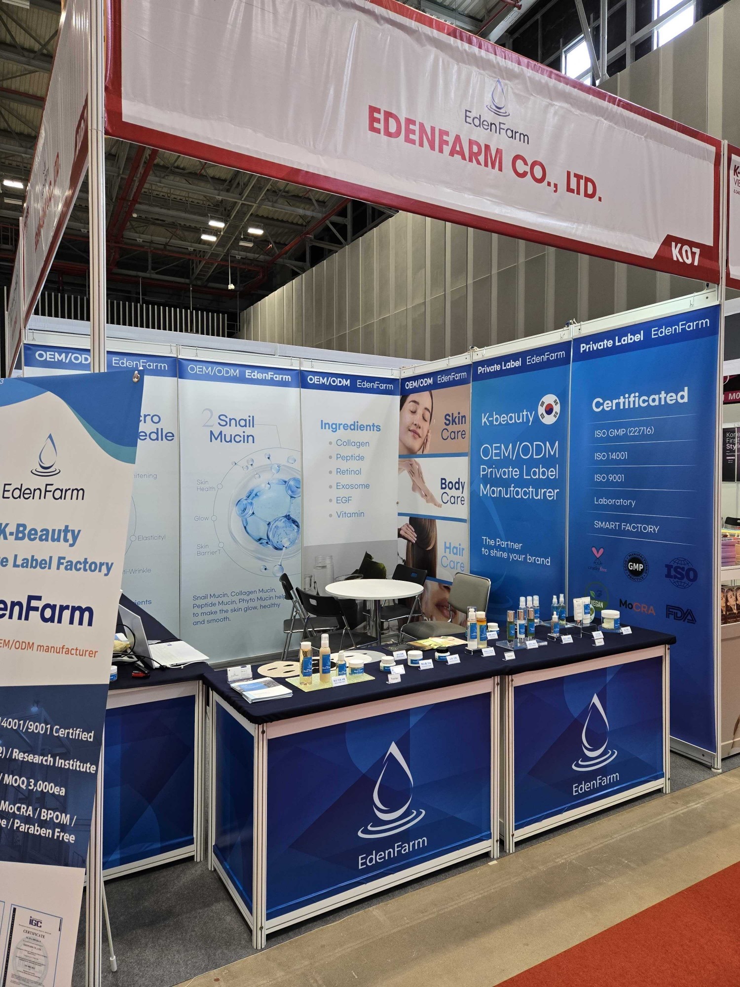 ‘이든팜’, 2024 케이뷰티엑스포 베트남 참가