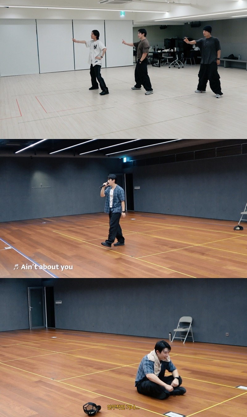 원호, 공백기 걱정 무색한 '춤신춤왕'…데뷔 첫 팬파티 연습실 비하인드 공개