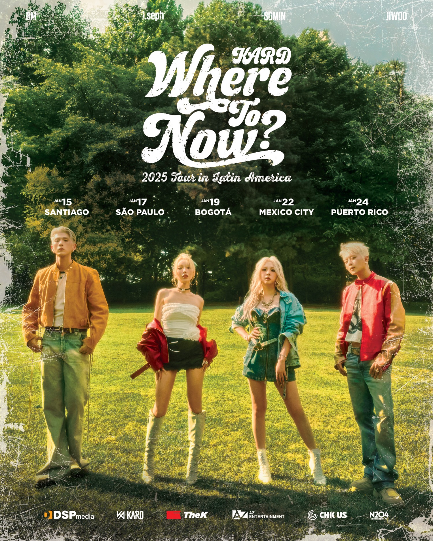 카드, 내년 1월 라틴 아메리카 5개 지역서 월드투어 개최…글로벌 존재감 과시