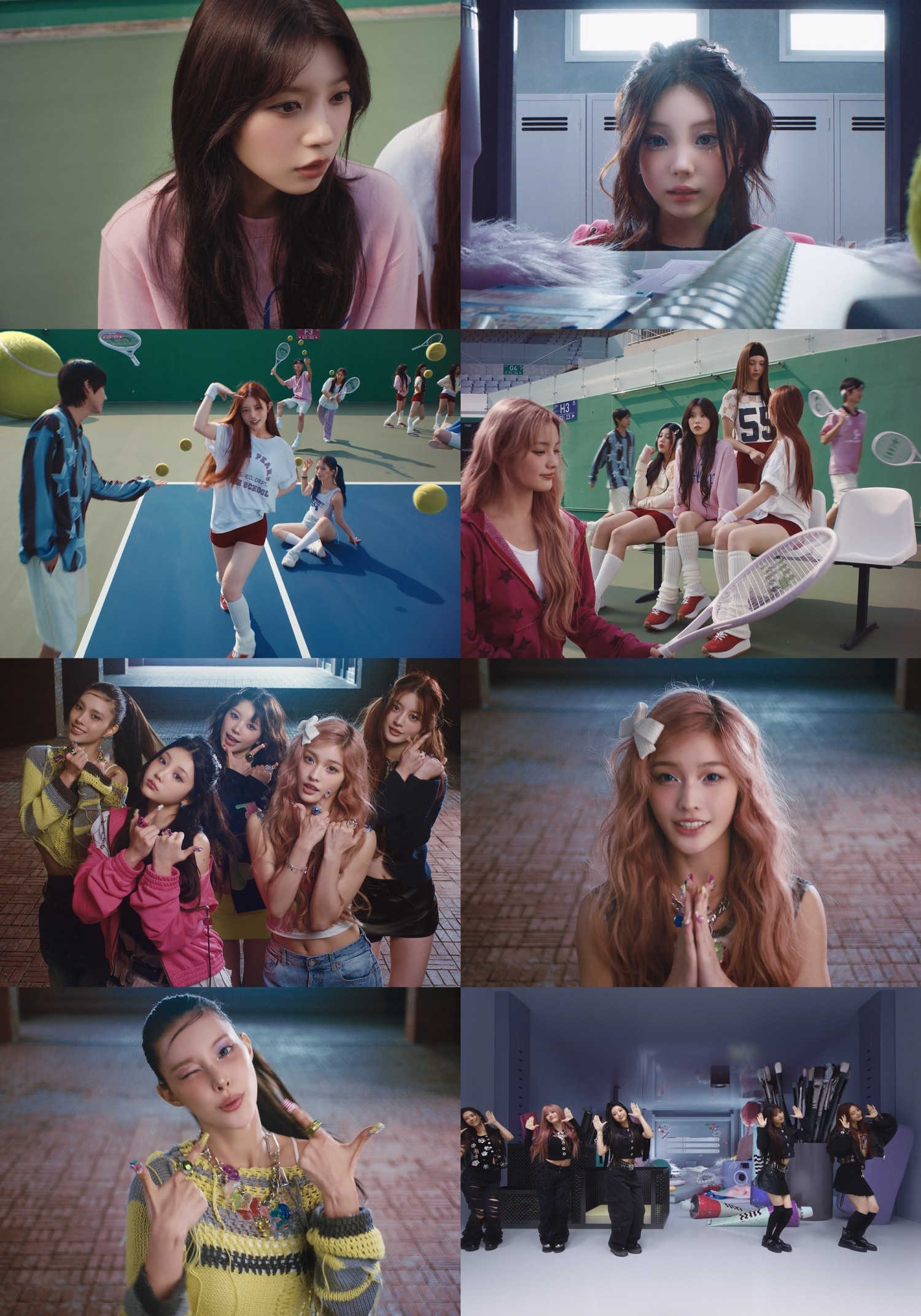 아일릿, 후속곡 ‘Tick-Tack’ 뮤직비디오 공개…독특한 카메라 무빙으로 유니크한 감성 극대화