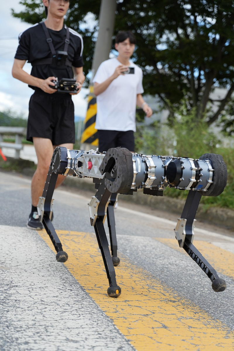 KAIST, 해변 달리던 라이보, 이번에는 마라톤이다!