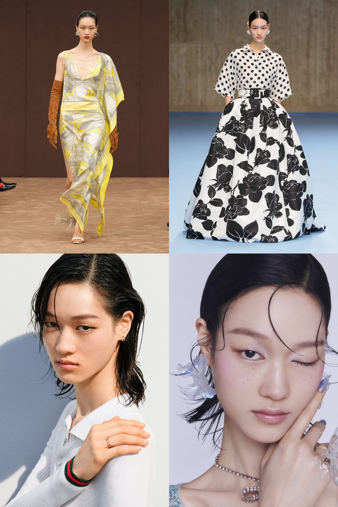 클로이 오, 패션쇼 런웨이→광고·매거진 화보까지 접수 완료