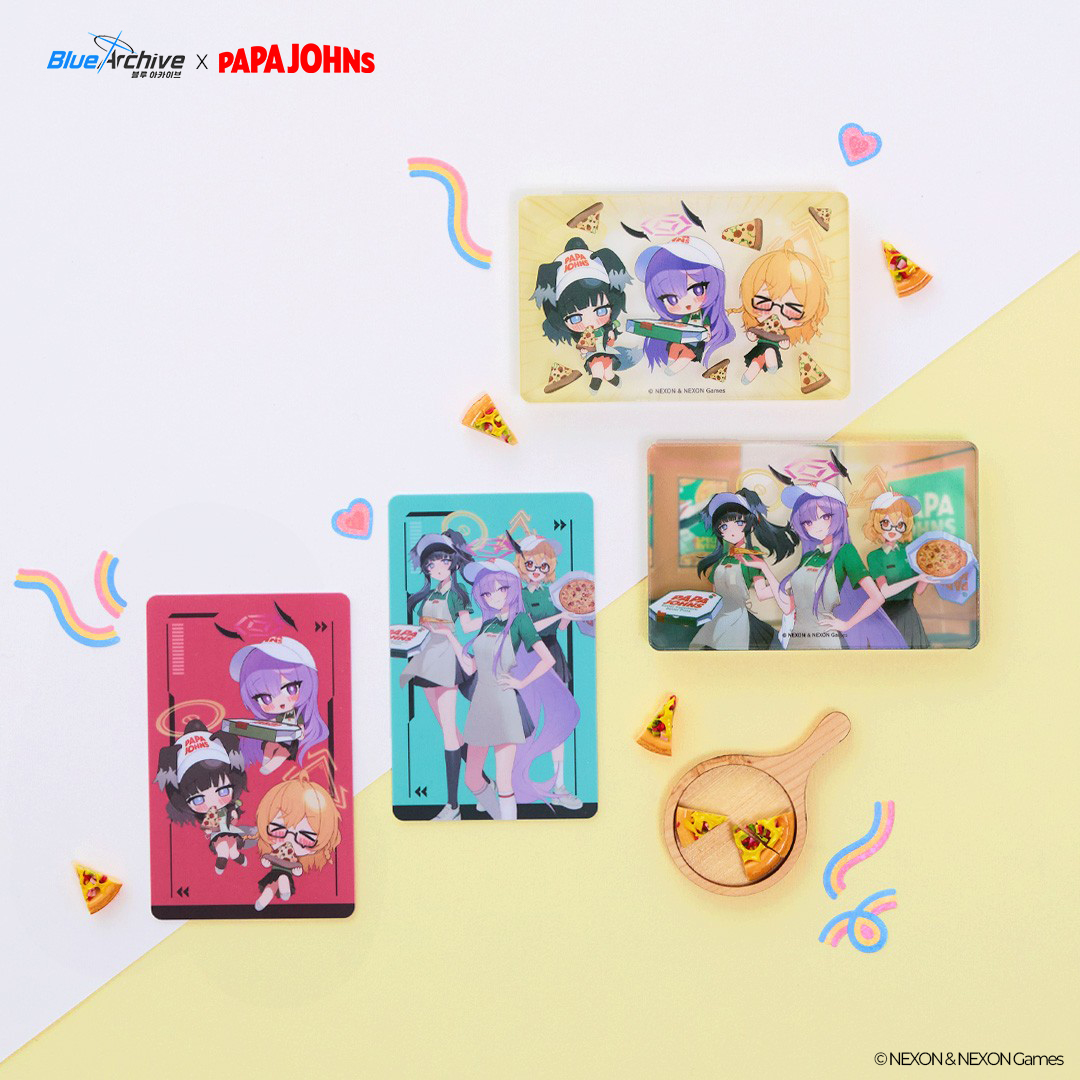 파파존스, 블루 아카이브 2차 프로모션 진행