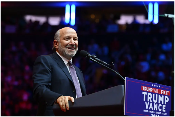 (상보) 미 트럼프, 상무장관에 '하워드 러트닉' 인수위원장 지명