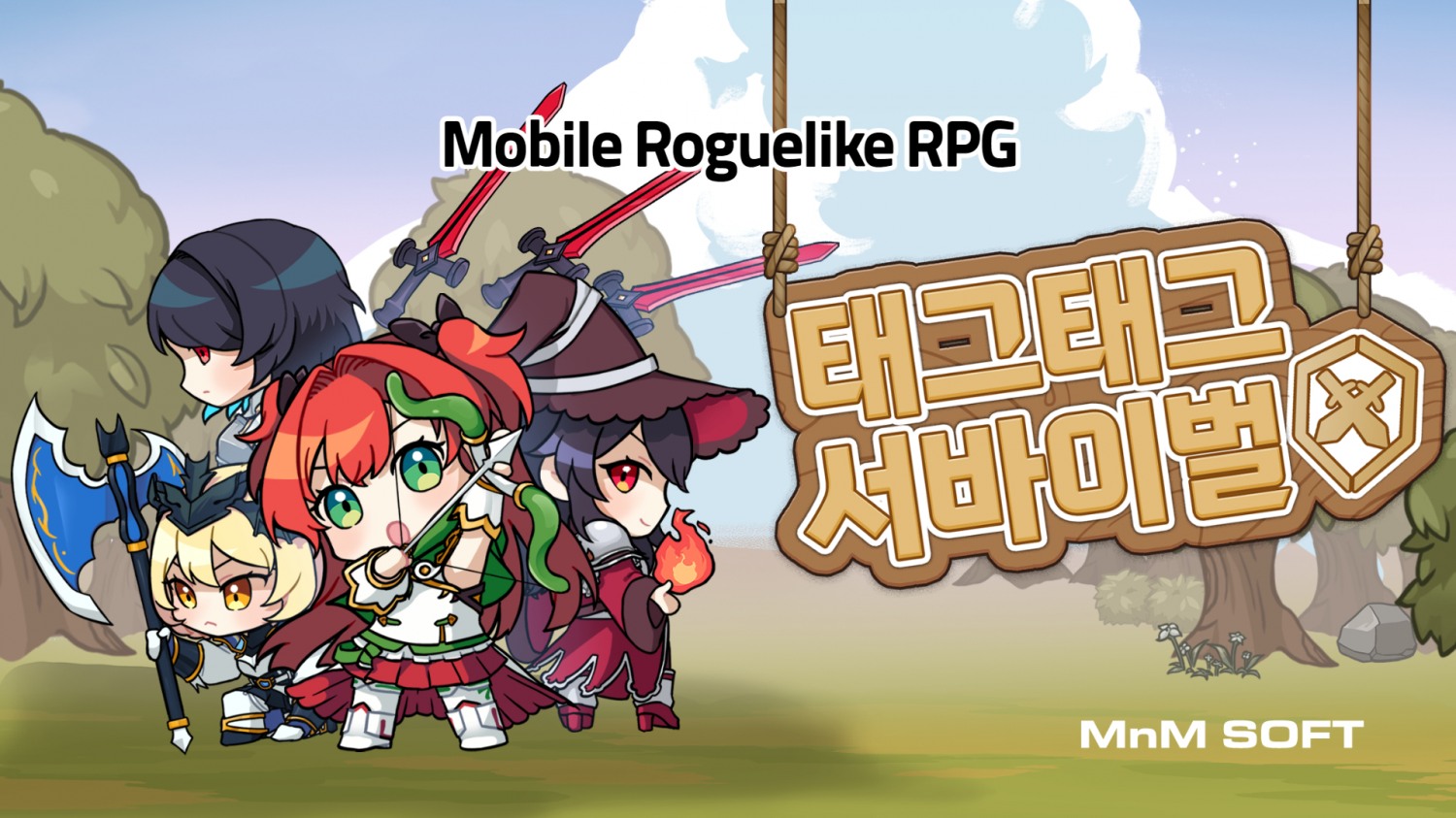 신개념 모바일 RPG ‘태그태그 서바이벌’, 전투의 새로운 차원을 열다