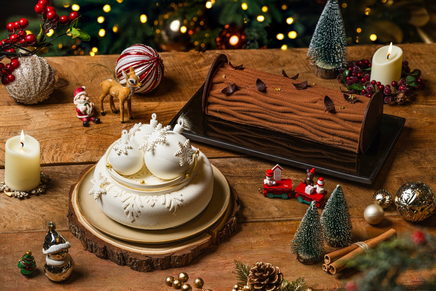 해비치 호텔앤드리조트, 고급스러운 풍미 담은 크리스마스 케이크 2종 선봬