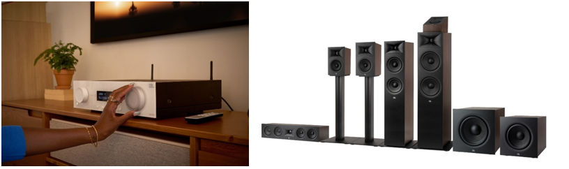 (왼쪽부터) JBL MA510, JBL Stage 2 시리즈(사진: 하만 코리아 제공)