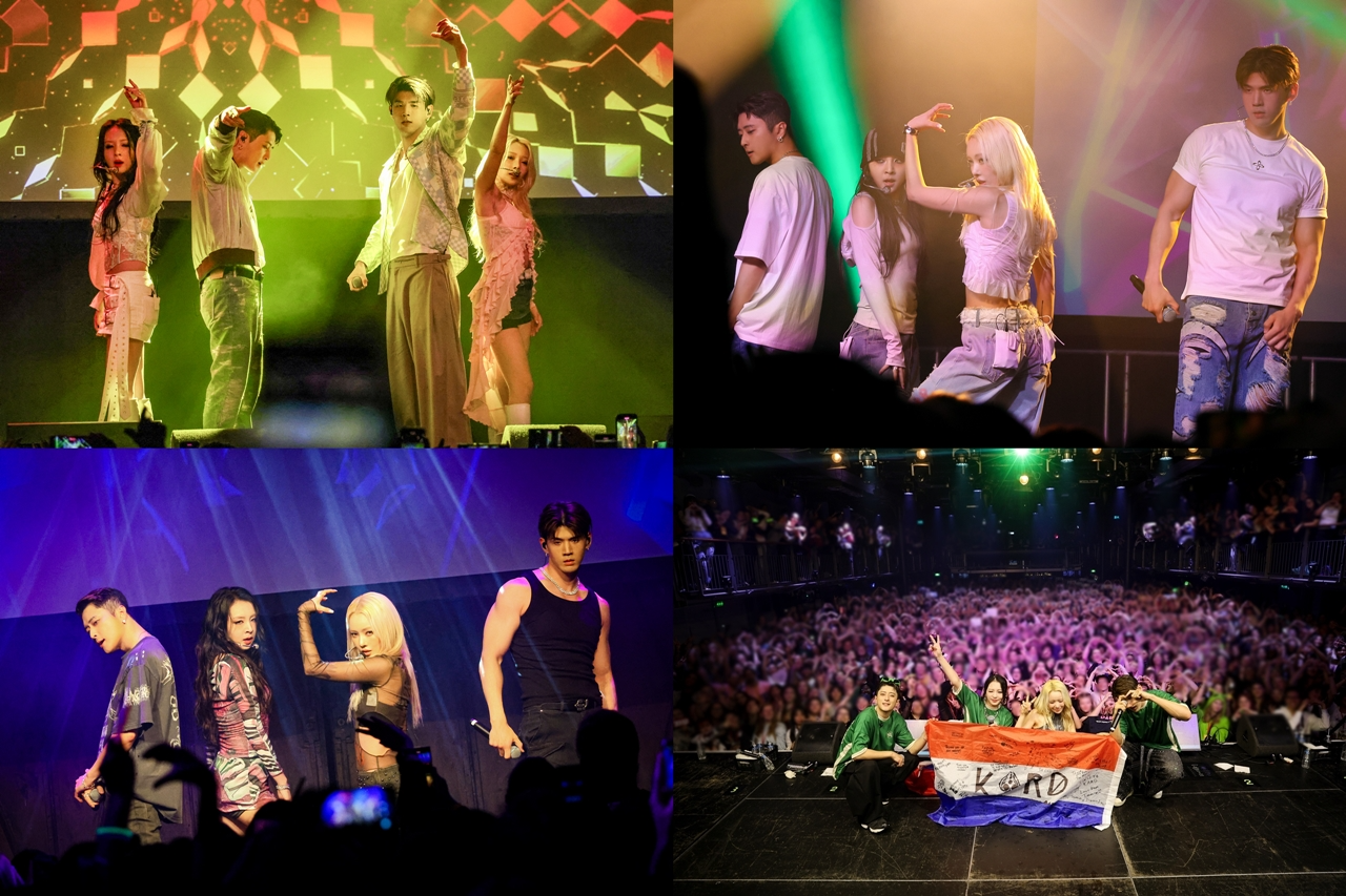 카드, 월드투어 유럽 공연 뜨거운 반응…“팬들 열기에 오히려 에너지 받아…앞으로도 멋진 무대 보여드릴 것”