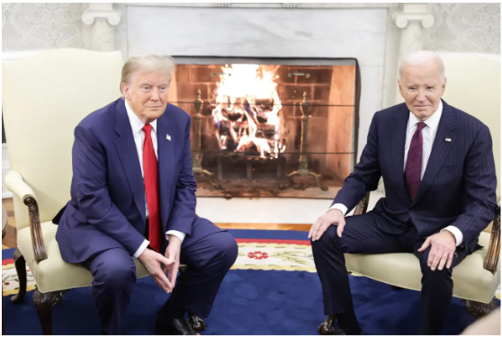 (상보) 바이든 "트럼프, 관세 계획 재고하길 바라...비생산적인 일"