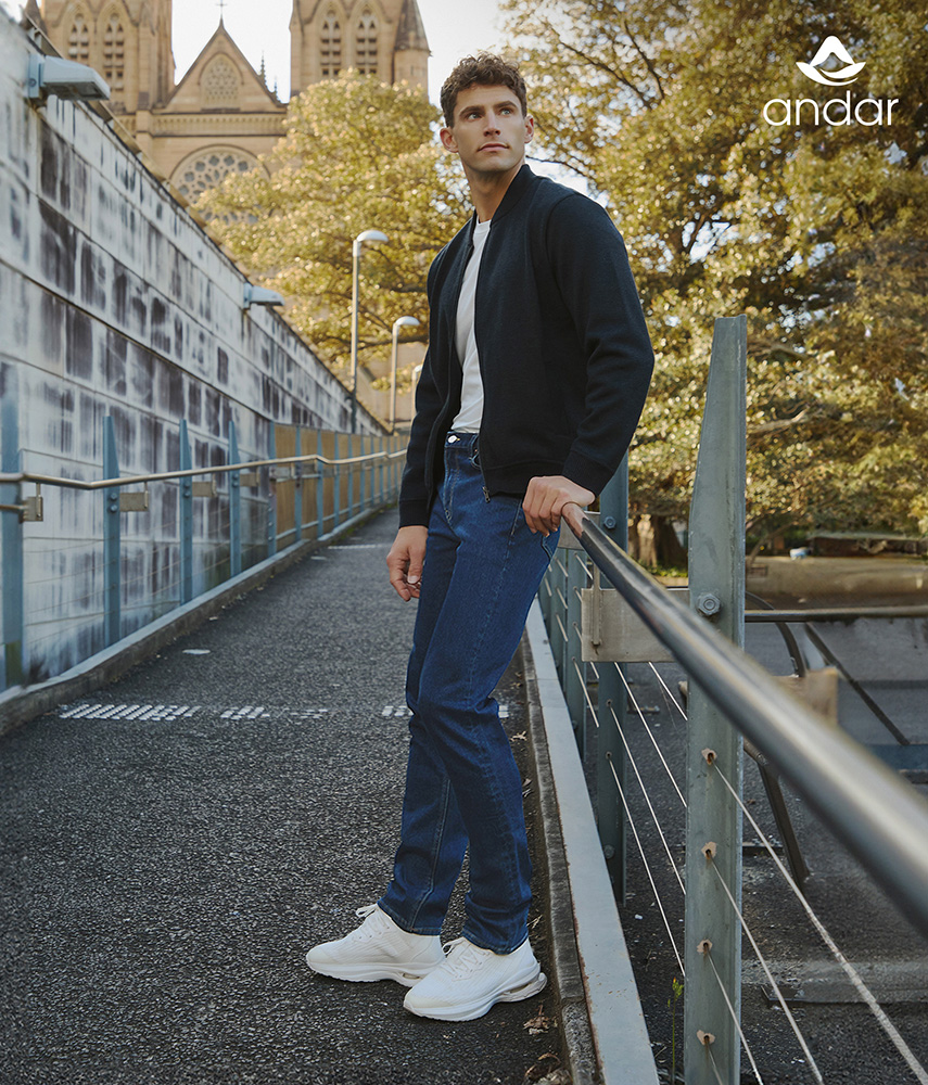 안다르, 워크레저룩 ‘기능성 데님’ 통했다…에어데님 8만장 판매 돌파