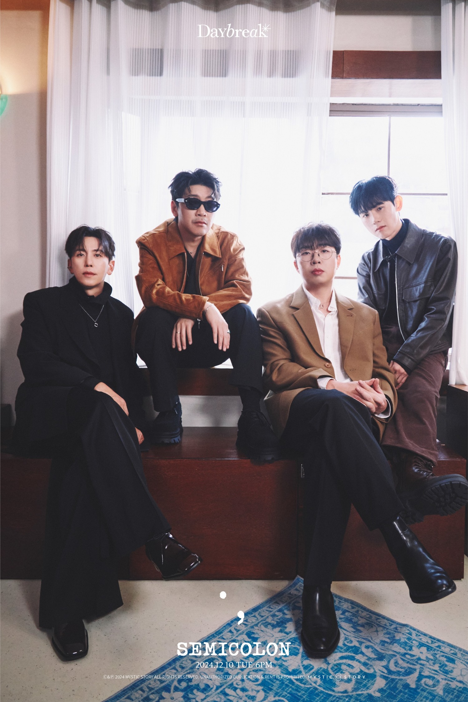 데이브레이크, 10일 발매 새 미니 앨범 'SEMICOLON'으로 보여줄 3가지