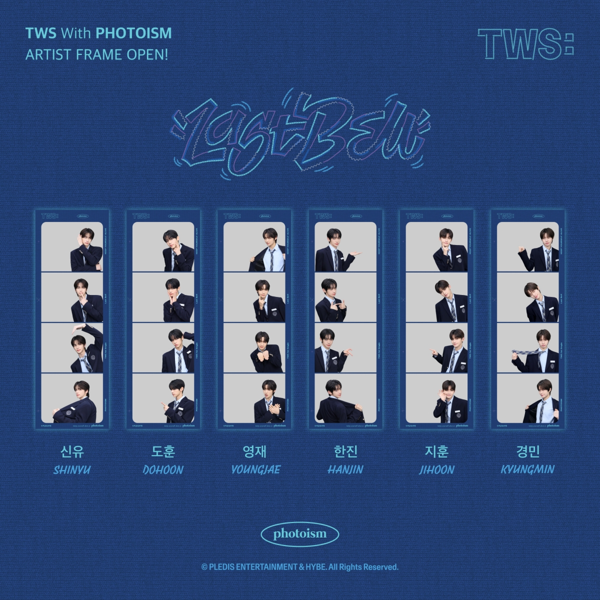 TWS, 싱글 1집 'Last Bell' 발매 이벤트 풍성