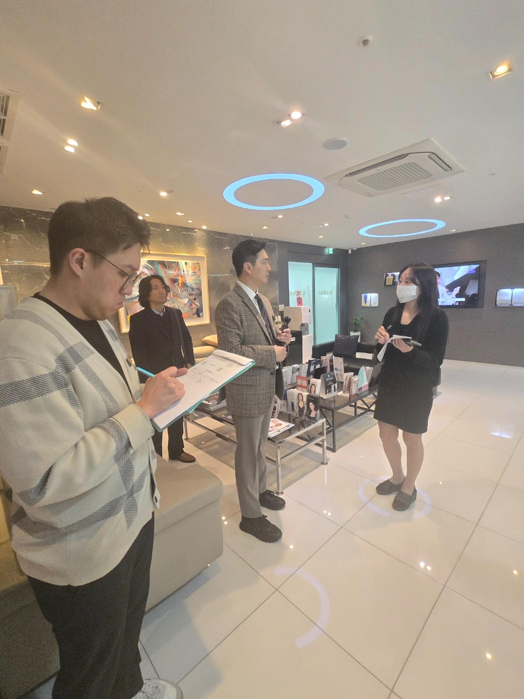 대한건강의료지원단, 티제이성형외과 건강복지서비스인증 현장 컨설팅 진행