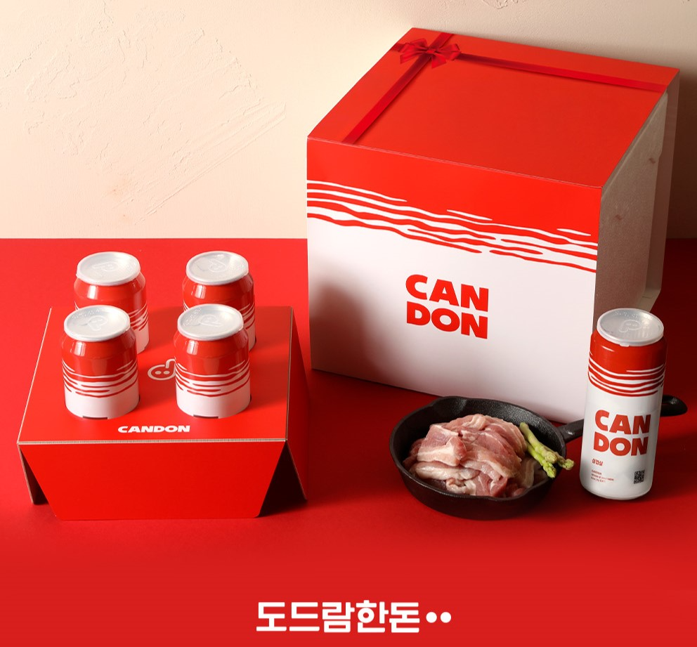 도드람, 연말 맞이 '캔돈’ 카카오톡 선물하기 전용 선물세트 론칭