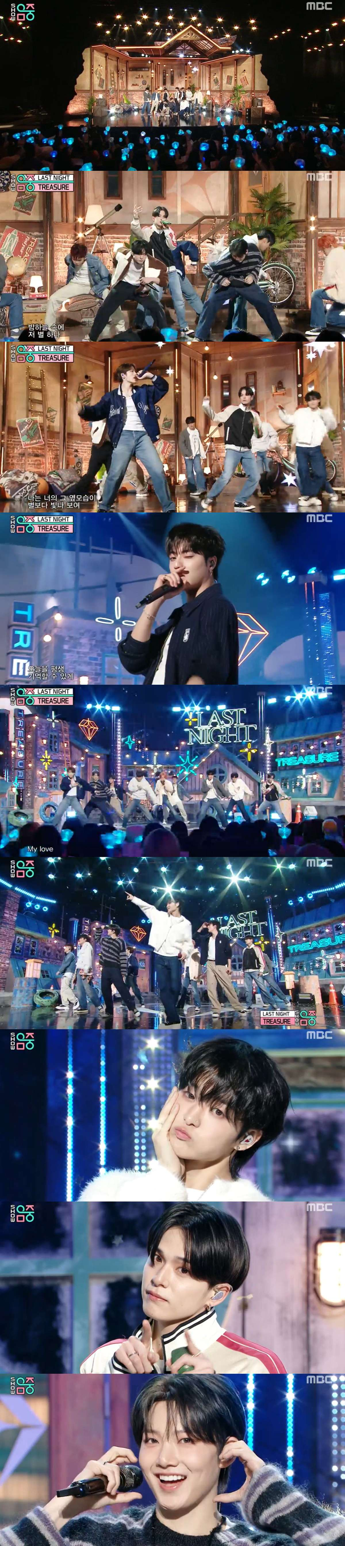 트레저, 첫 음악방송서 완벽 라이브로 펼친 ‘LAST NIGHT’