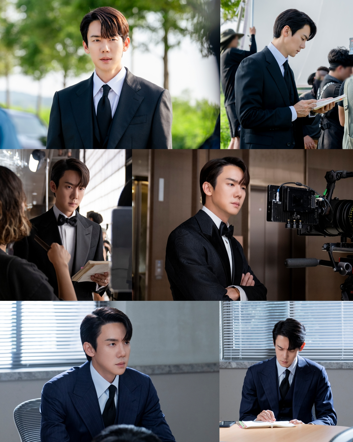 유연석의 섹시 미간이 펴질 새가 없다…‘지금 거신 전화는’ 비하인드 스틸 공개