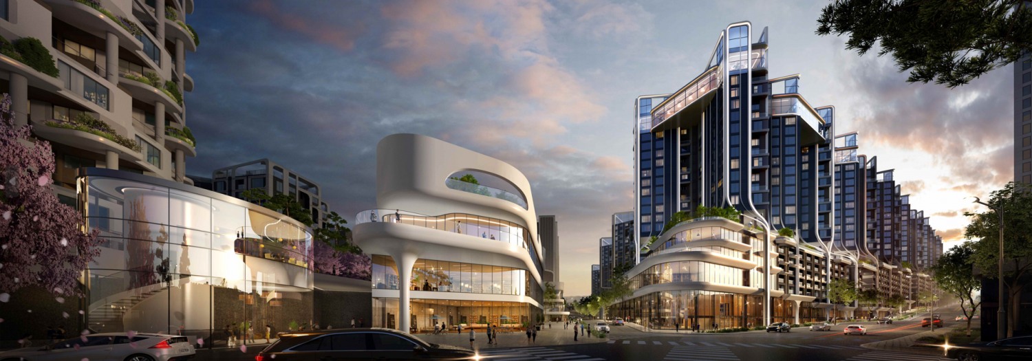 래미안 글로우힐즈 한남 파인트리 아케이드