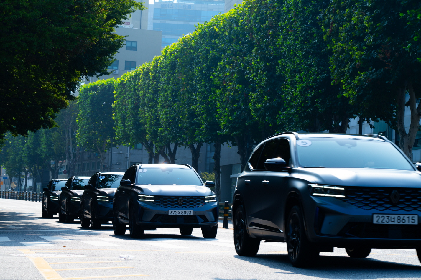 뉴 르노 그랑 콜레오스 특별 고객 시승 행사 현장 사진