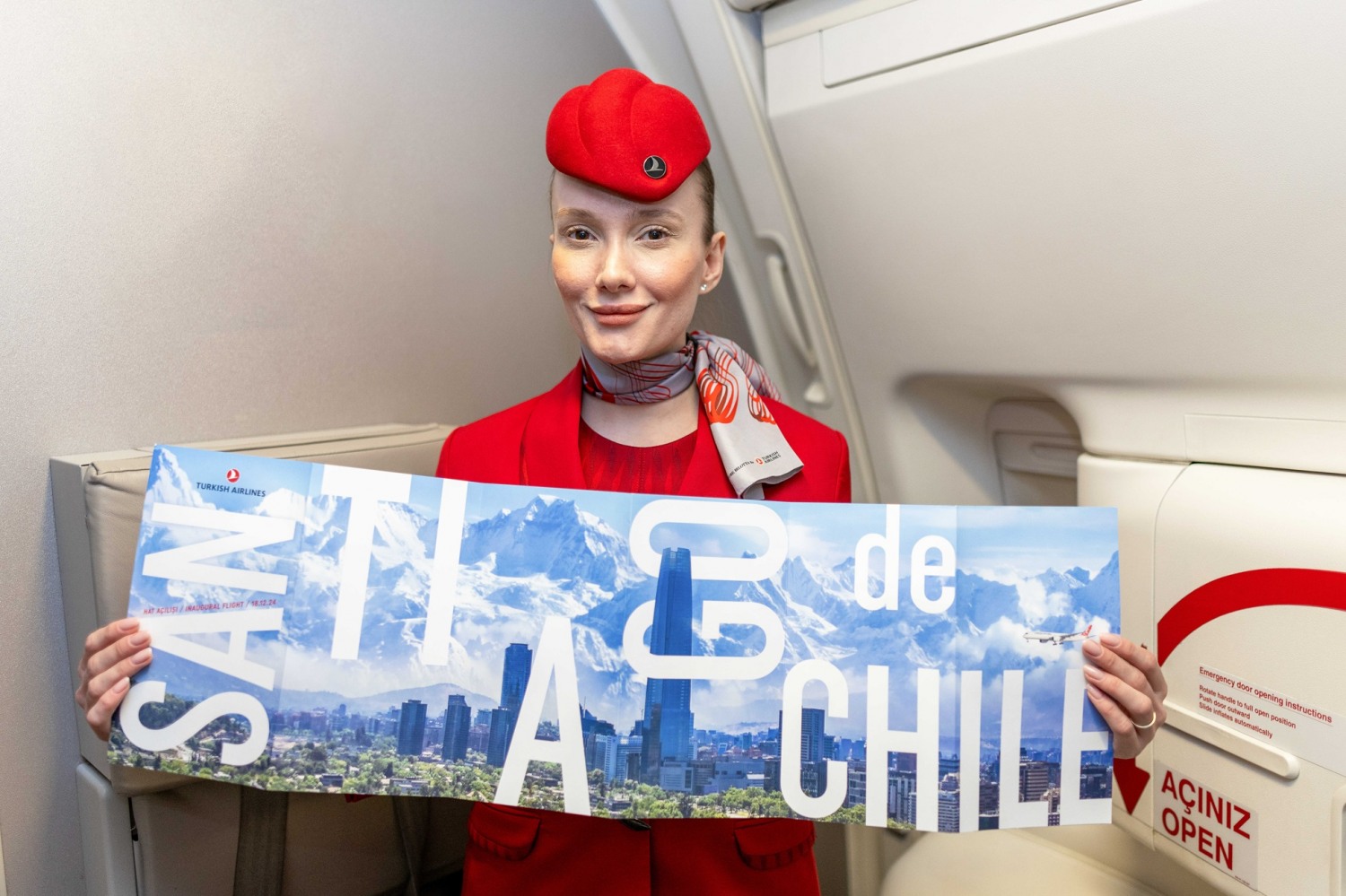 터키항공, 칠레 산티아고 노선 운항 개시