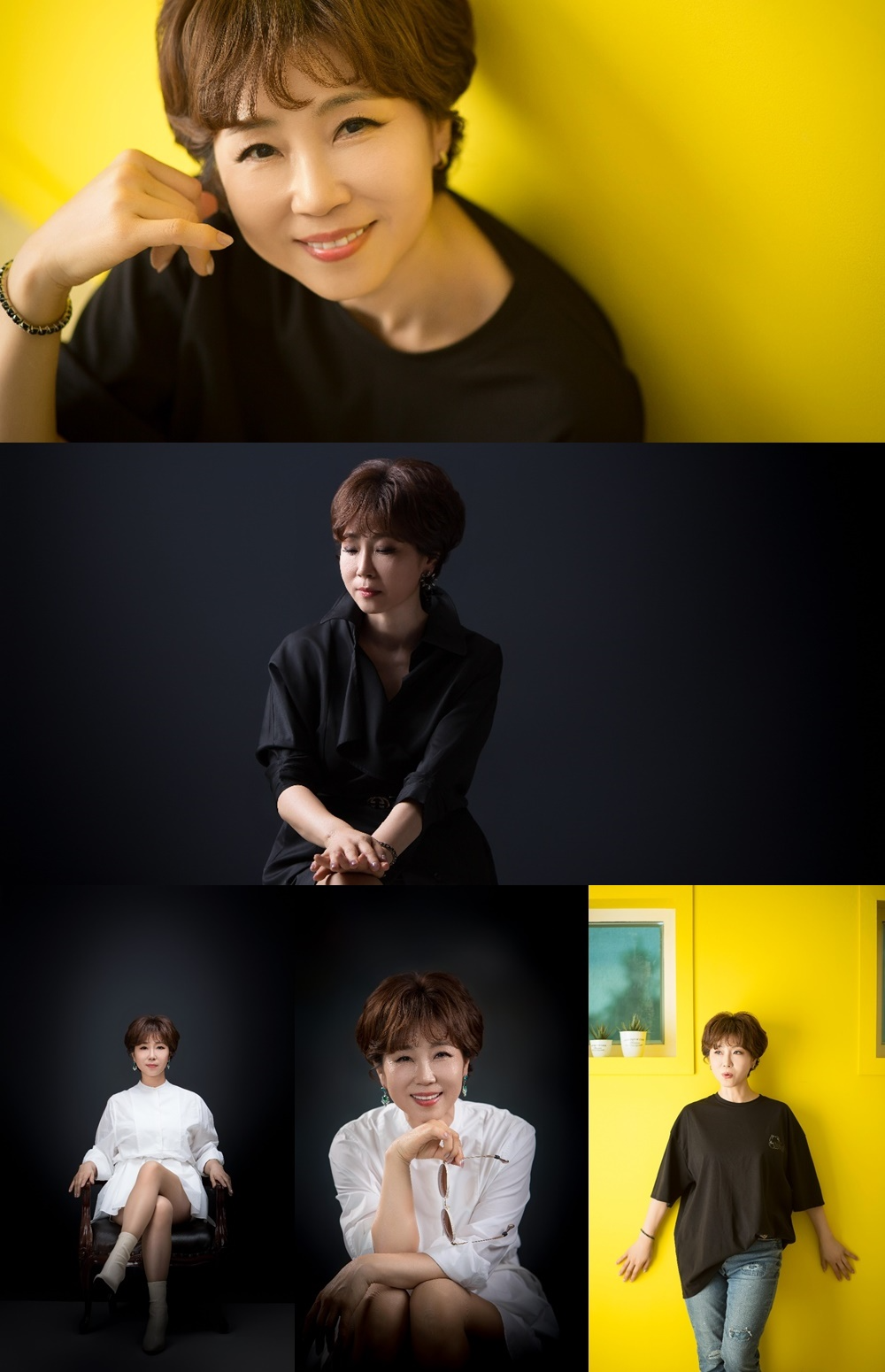 문희옥, 새 프로필 공개…다채로운 모습 눈길