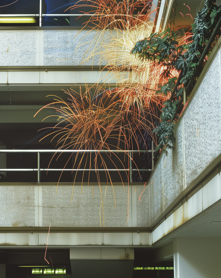 성의석, 〈불꽃놀이〉, 가변크기, Inkjet print, 2024