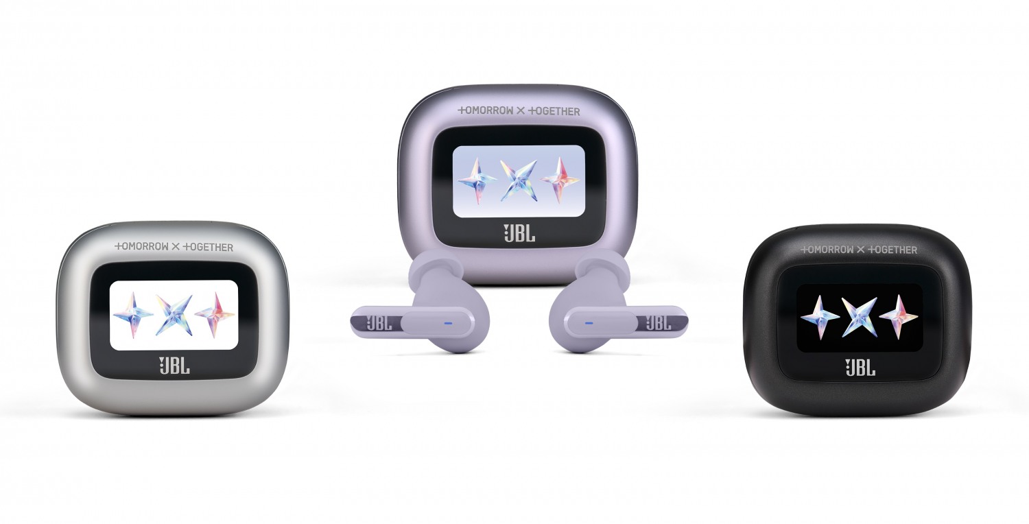 사진: JBL LIVE BEAM 3 X 투모로우바이투게더 콜라보레이션 에디션 (하만 코리아 제공)