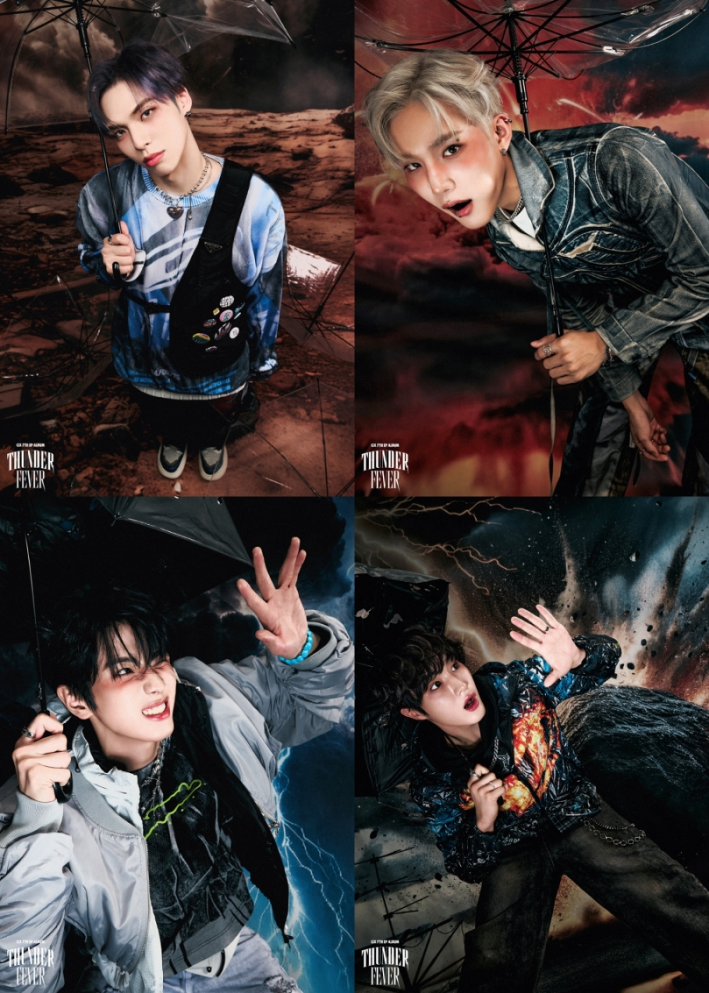CIX, 7th EP 첫 콘셉트 포토 공개…천둥번개 속 영화 같은 비주얼