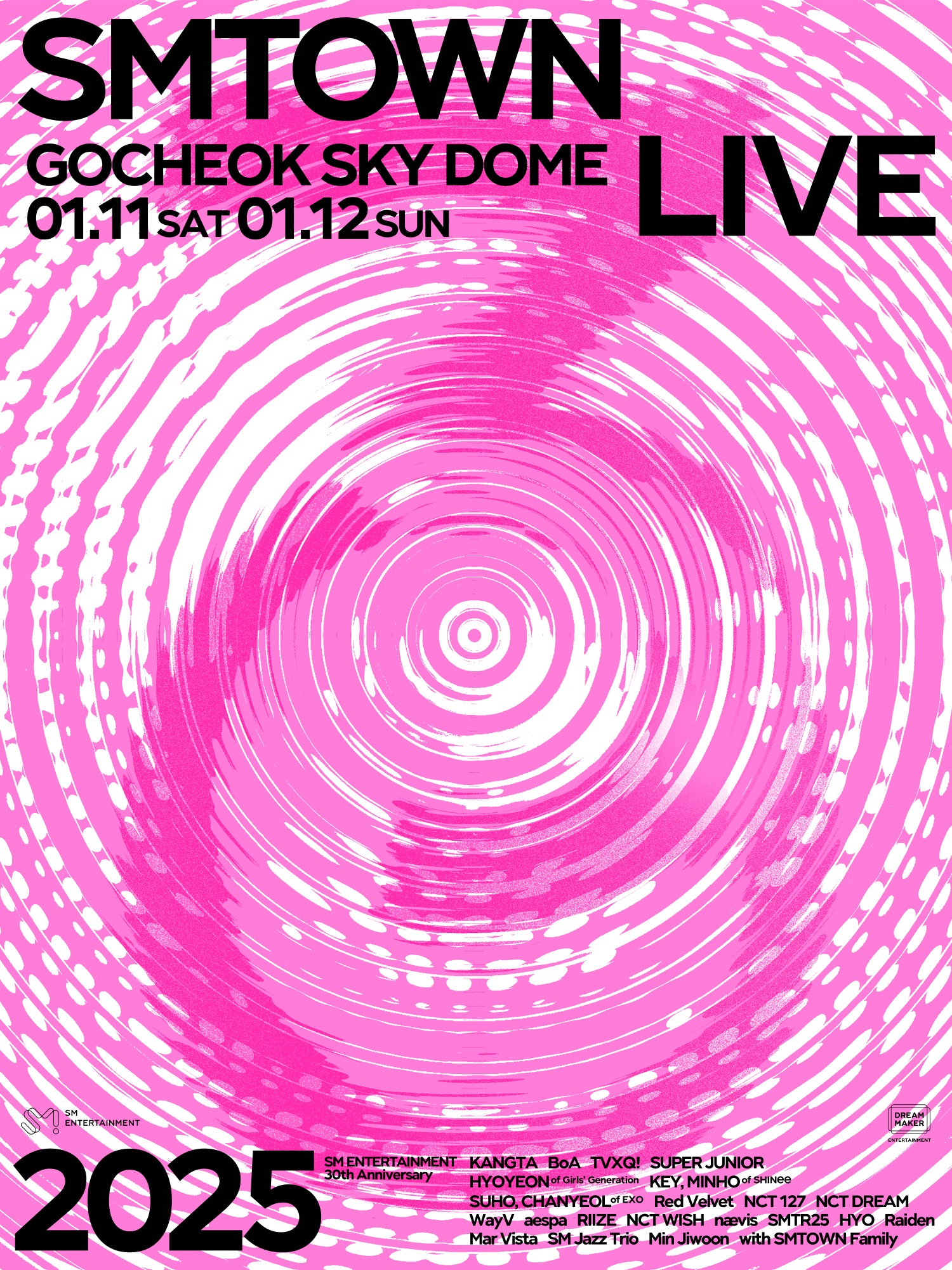 SM 창립 30주년 기념 ‘SMTOWN LIVE 2025’ 서울 콘서트 기대 포인트는?