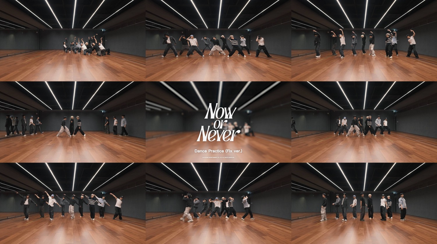 크래비티, ‘나우 오어 네버’ 안무 영상 공개…고품격 퍼포먼스의 향연