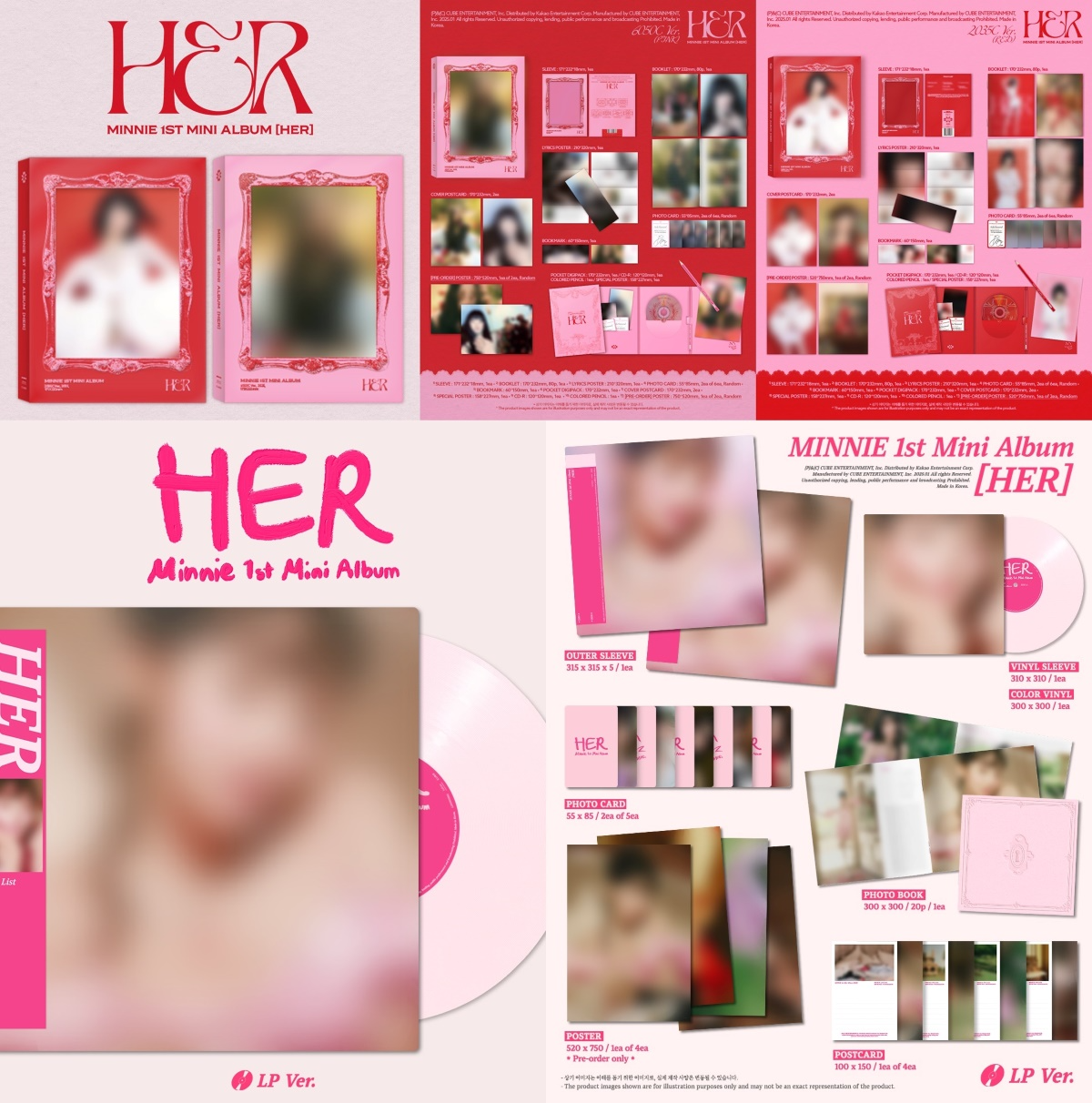 (여자)아이들 민니, 첫 솔로 앨범 'HER' 예판 시작…팬들 소장 욕구 자극