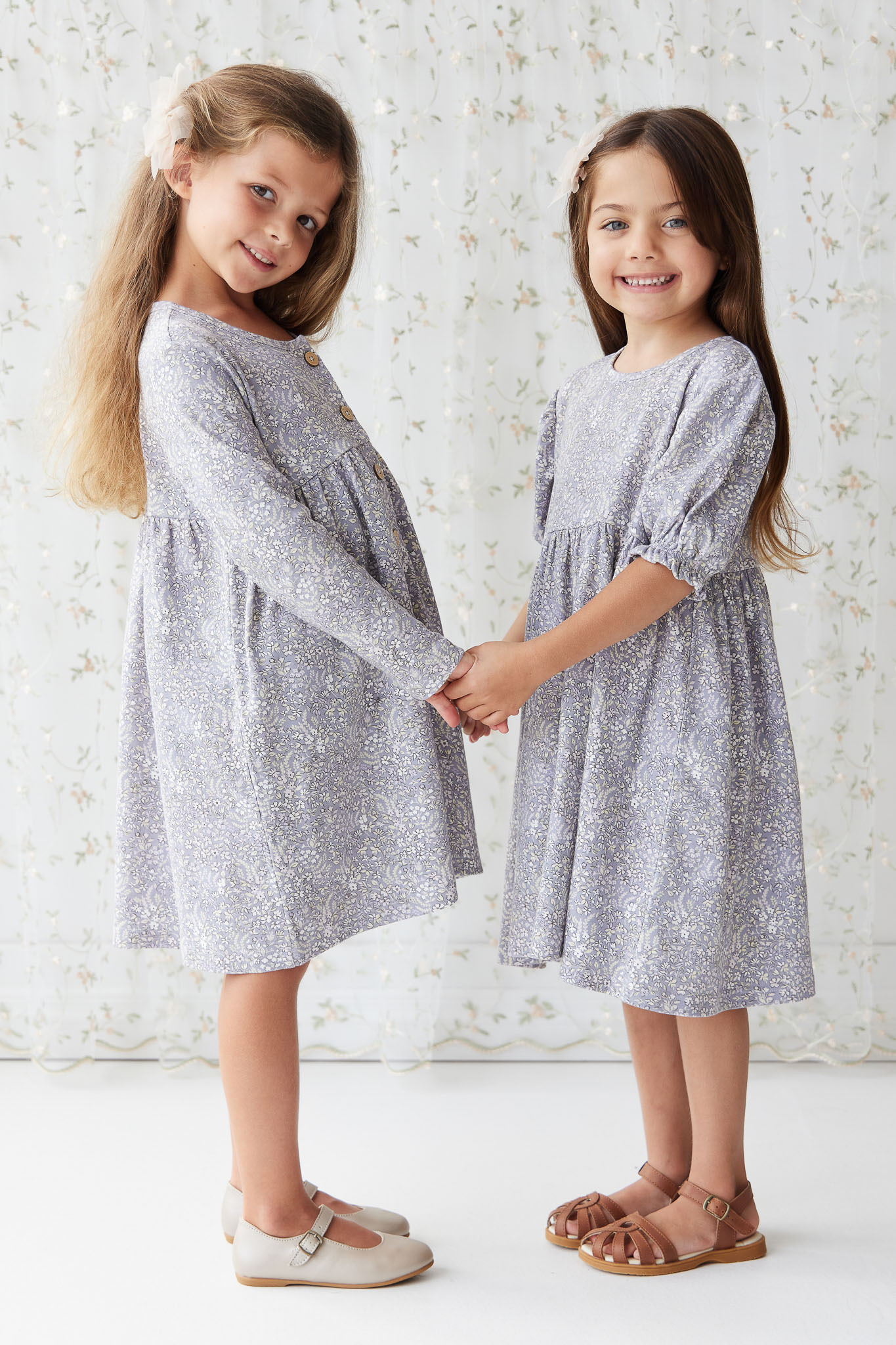 제이미케이 아동용 코튼 포피 드레스