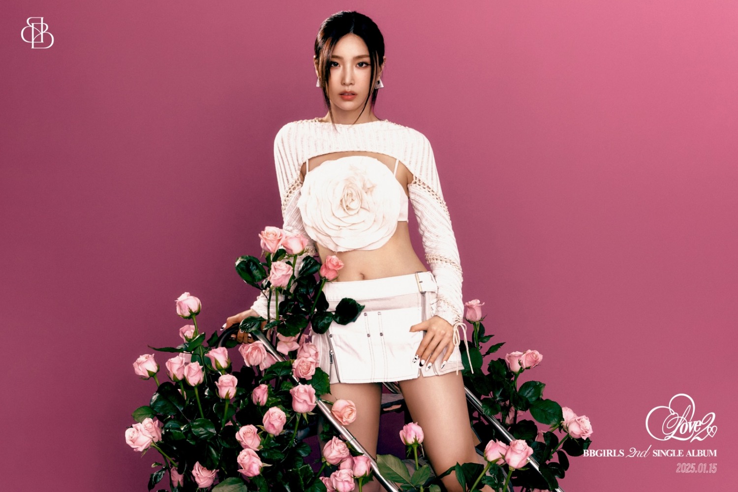 "새 앨범 관전 포인트? 처음 선보이는 아련함" 브브걸 유나, 싱글 'LOVE 2' 콘셉트 포토 공개