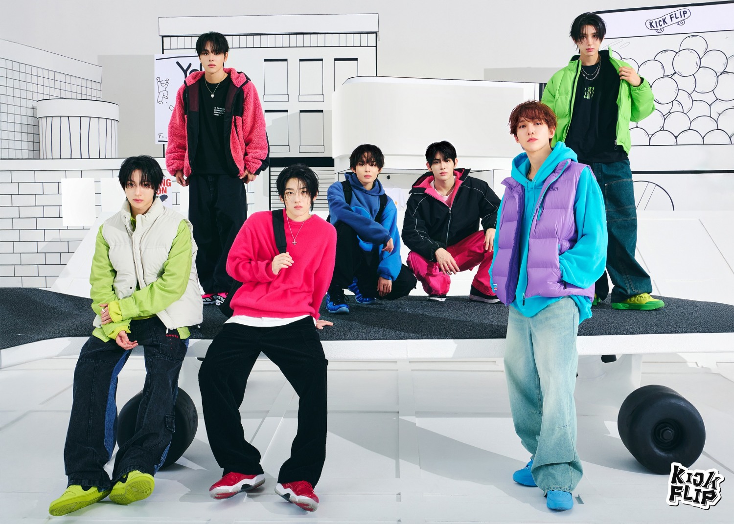 킥플립, 케미스트리 빛나는 단체 인트로덕션 비디오 공개 ‘데뷔 분위기↑’