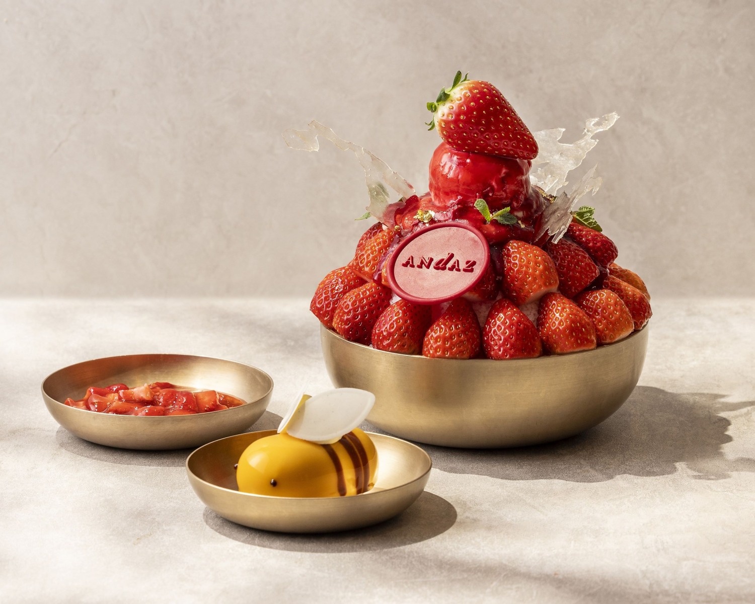 안다즈 서울 강남, 달콤한 제철 딸기를 듬뿍 담은 ‘안다즈 스트로베리 빙수’ 출시